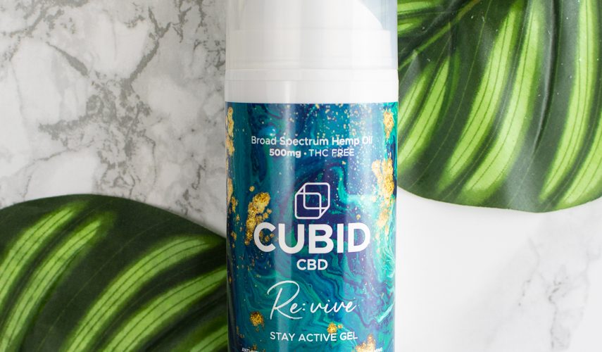 CUBID CBD Re:vive Stay Active Gel - muscle and joint relief