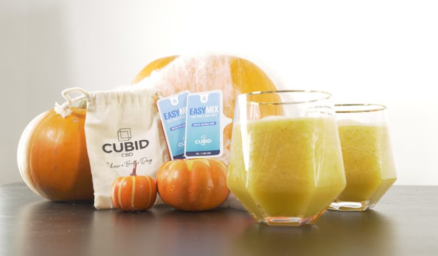 CBD pumpkin mocktail